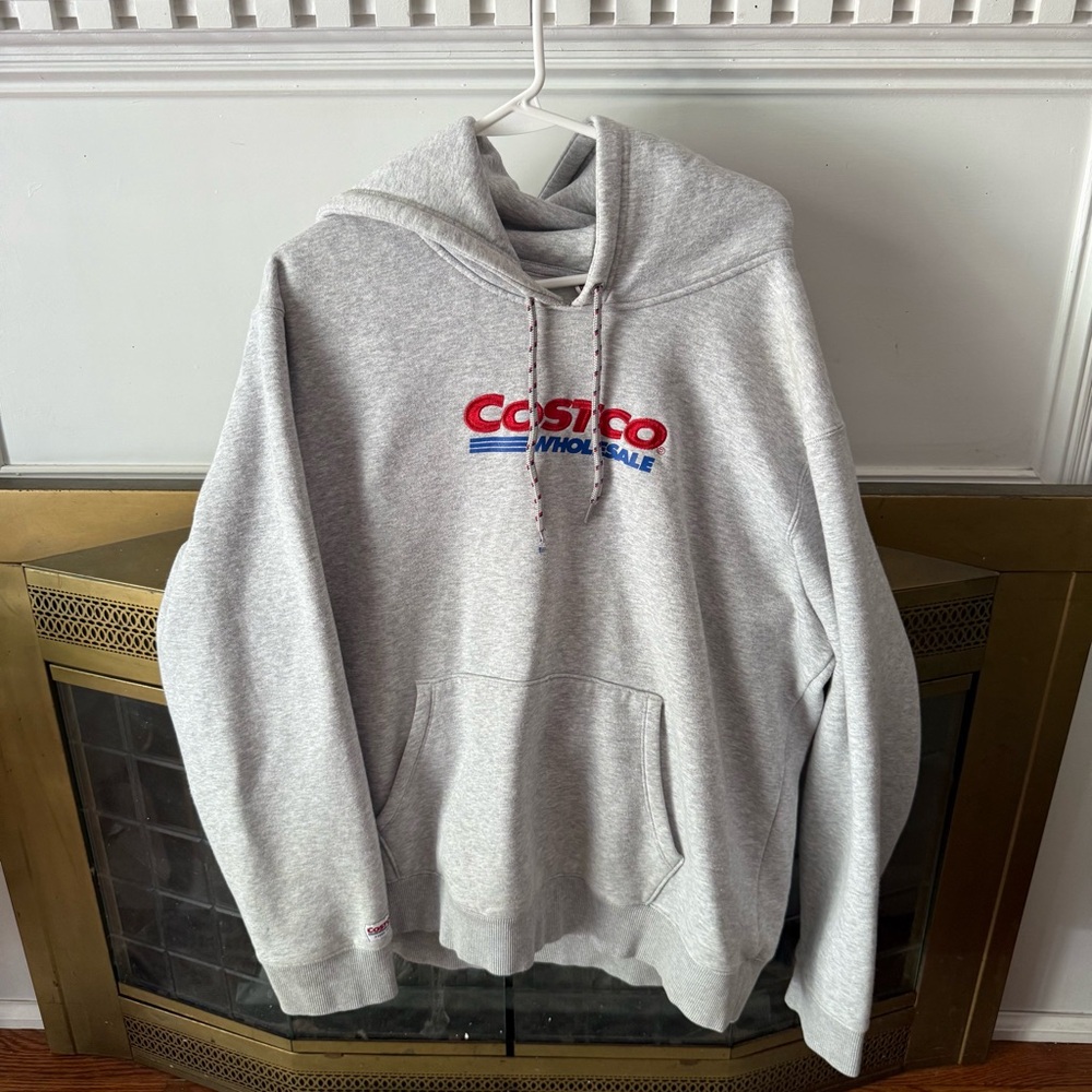 Men’s Costco Wholesale Grey Hoodie